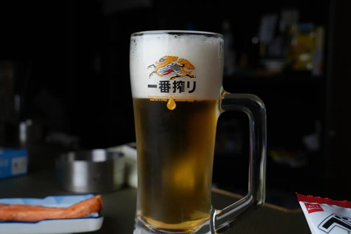 のみ家 ビール2